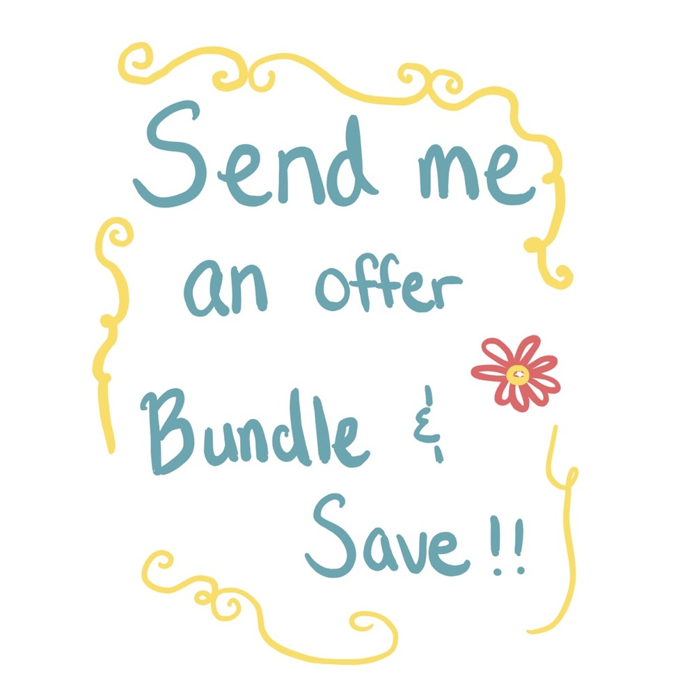 All reasonable offers! Bundle and save! :)